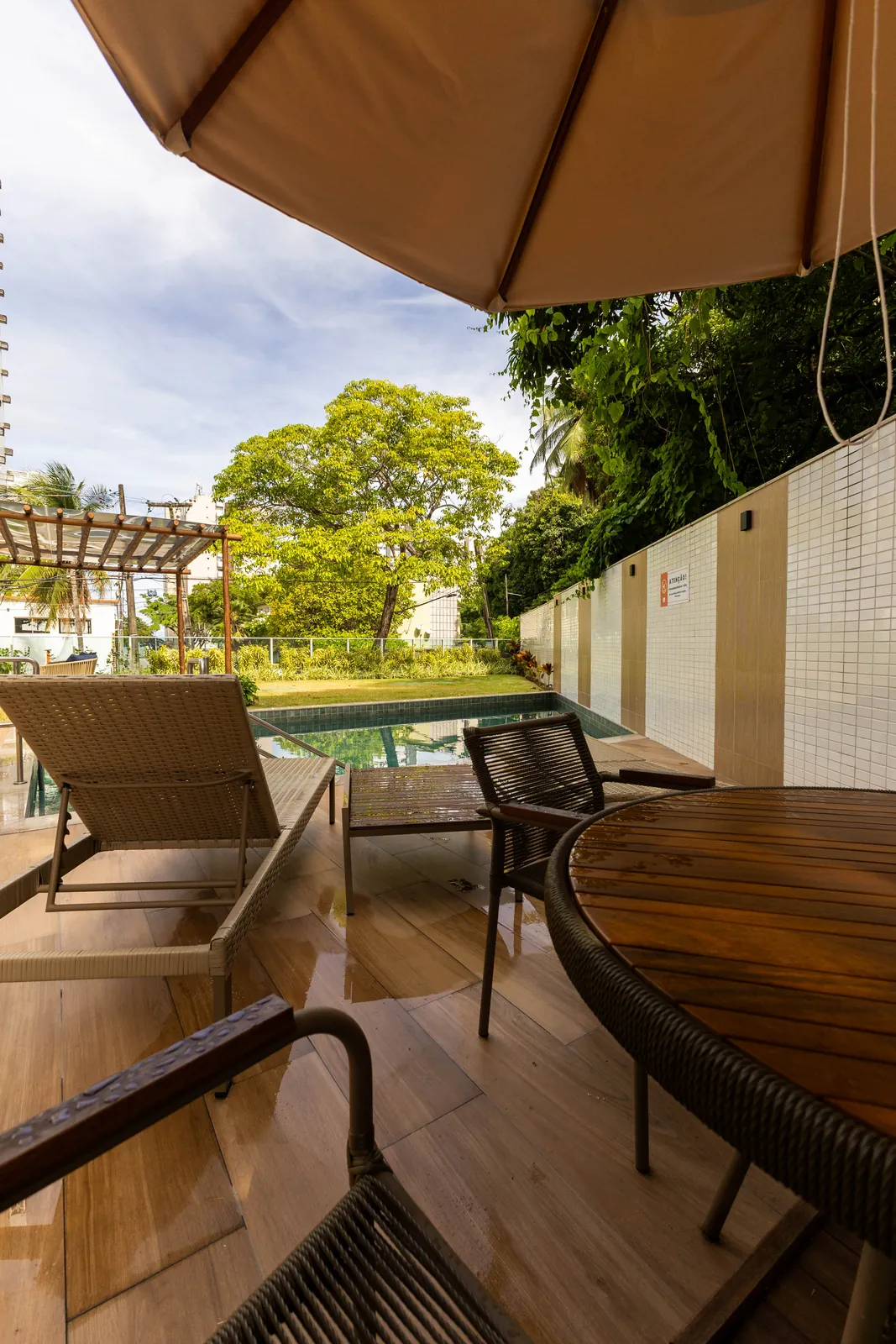 Deck da piscina